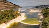 La sequía se agrava en el Rin, la principal vía fluvial de Europa, y complica a la economía del bloque
