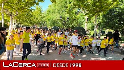 El Colegio Ferroviario de Ciudad Real "hace historia" con la celebración de una carrera escolar 24 horas