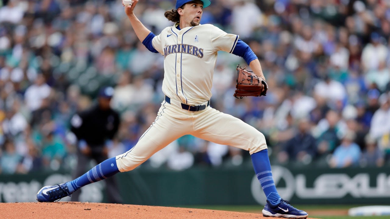 Seattle Mariners pitcher Logan Gilbert selected to 2024 MLB All-Star Game