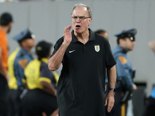 Uruguay coach Bielsa suspended for USA clash