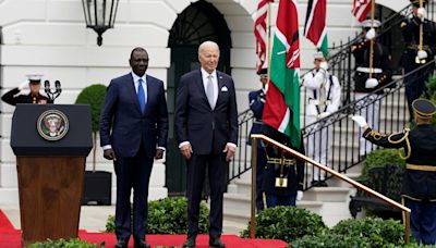 Biden welcomes Kenya's Ruto to White House with investments, promises