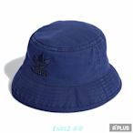 【NIKE 專場】耐吉ADIDAS 帽子 漁夫帽 BUCKET HAT AC 深藍色 -II0705