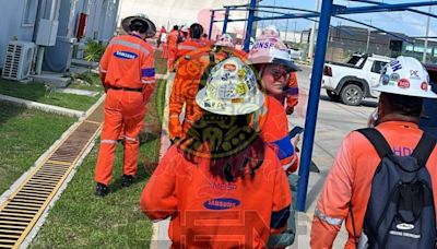 Evacúan Refinería Olmeca por fuga de gas