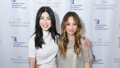 Kaley Cuoco Shimmers in Brunello Cucinelli Alongside Sister Briana in Courrèges on the Evening From the Heart Gala Red Carpet