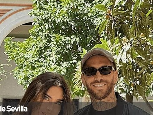 Pilar Rubio y Sergio Ramos embelesados en el Museo de Bellas Artes de Sevilla