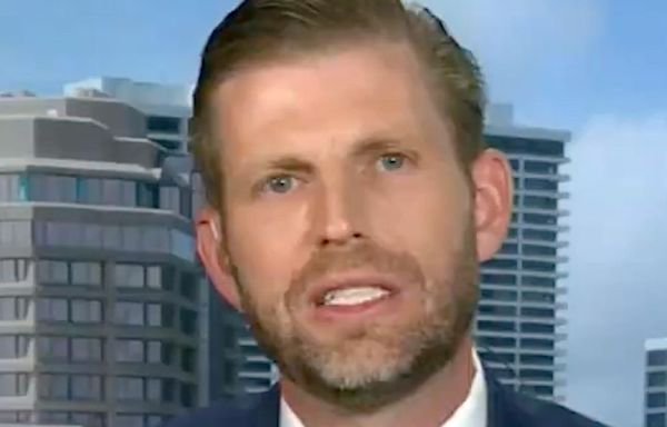 Eric Trump Gets Rude Awakening After Brazen Claim About Dad's 'Stamina'