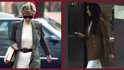 How Meghan Markle Channeled Princess Diana's Off-Duty Style