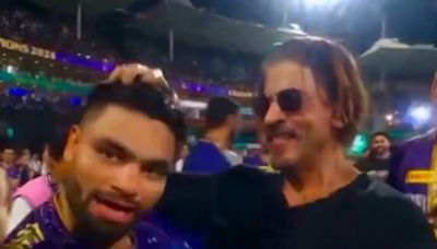 "God's Plan Bro Yo Baby": Shah Rukh Khan's Crazy Celebration With Rinku Singh After IPL Triumph | Cricket News