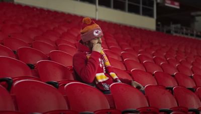 How Hallmark Kept 1,000 Kansas City Chiefs Fans In Winter Attire Safe In Extreme Heat To Film Upcoming Christmas Movie