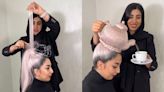 Iranian hairstylist shows off her ‘teapot’ hairstyle on Instagram. Watch viral video