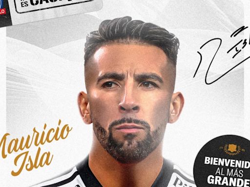 Se acabó la teleserie: Colo Colo anuncia oficialmente a Mauricio Isla como nuevo refuerzo