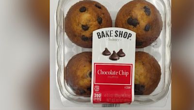 Chocolate chip muffins recalled at Aldi for allergen alert