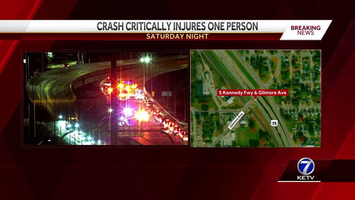 1 person critically injured in crash Saturday night