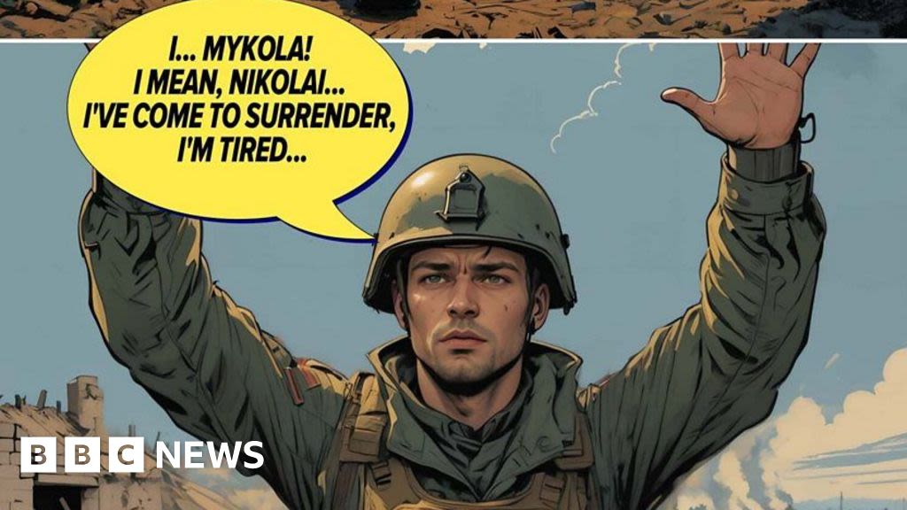 How the Kremlin uses comics to glorify its war in Ukraine