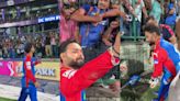 Watch: Rishabh Pant Gifts Fans Tennis Racquet, Sneakers And His Cap After DC's Final Match of IPL 2024 - News18