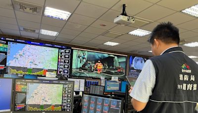 提升救溺滅火能力 台中消防啟用「4G即時傳輸+55吋大螢幕」