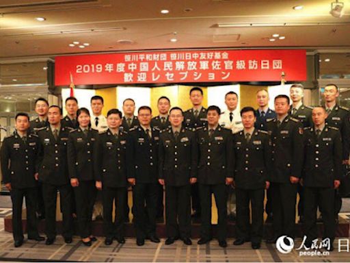 中共解放軍軍官代表團明起訪日 考察自衛隊基地