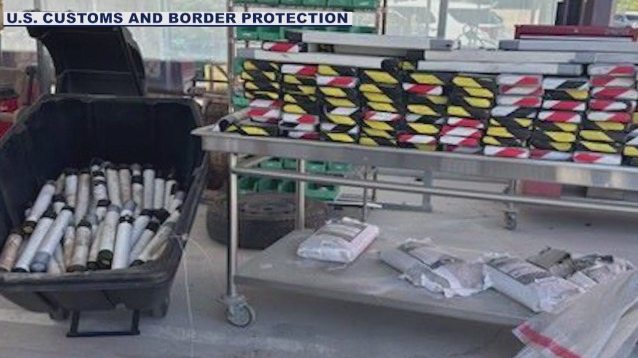 Largest fentanyl seizure in Customs and Border Protection history takes half ton of drugs off the streets