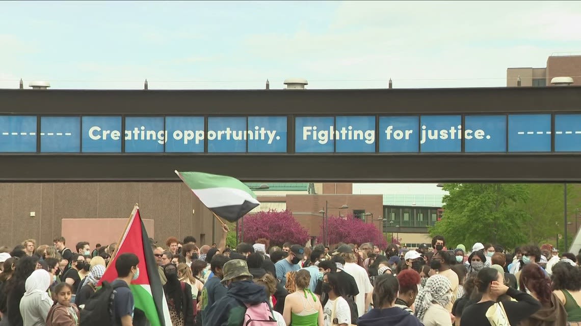 UB protesters call for cease-fire, divestment from Israel
