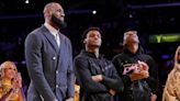 LeBron James not slowing down as he waits up for Bronny and Bryce