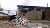 'This is what we have to deal with in our village' - Golf club slams 'mindless vandalism' after van smashes into building