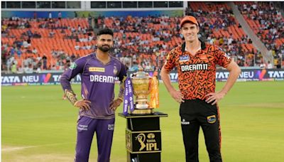 KKR vs SRH Live Score, IPL 2024 Final: Top-tier Kolkata Knight Riders, Trendsetters Sunrisers Hyderabad Face-off For the Ultimate...