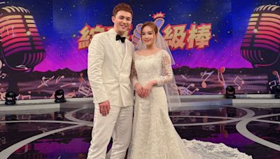 杜忻恬首披嫁紗！ 「我願意」原地結婚李子森