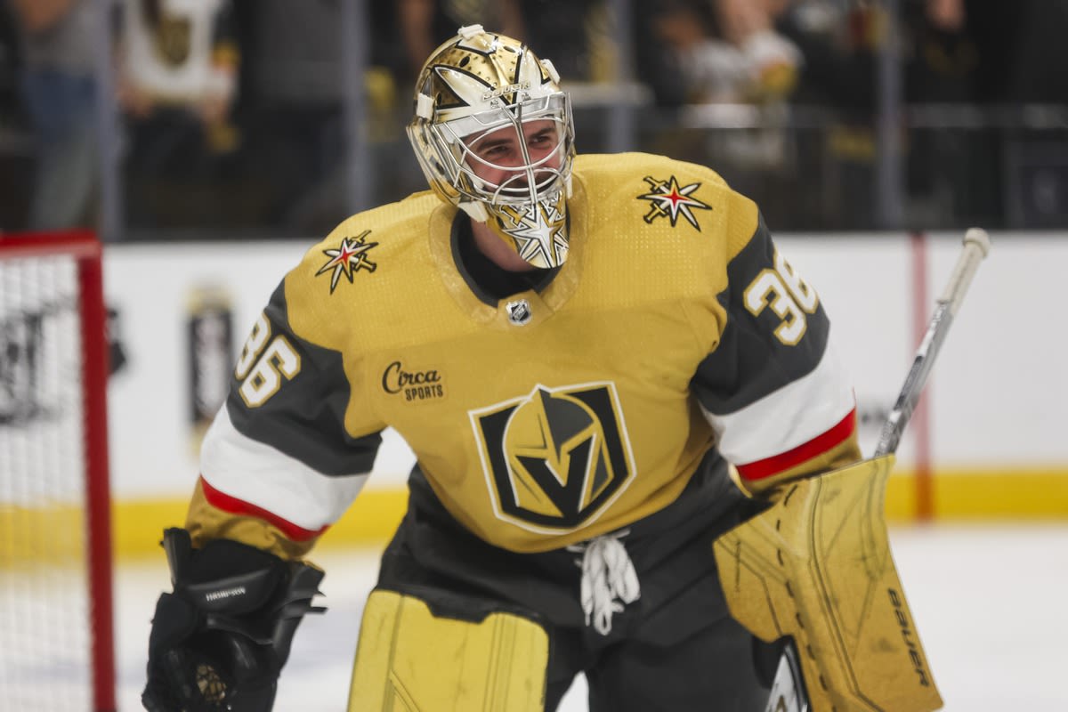 Golden Knights trade Logan Thompson to Capitals for draft pick