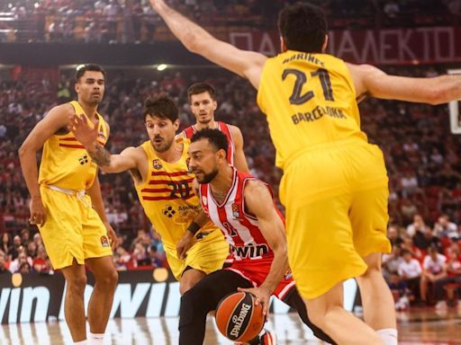 Olympiacos - Barça, en directo | Euroliga de baloncesto: cuarto partido de los playoffs, en vivo hoy