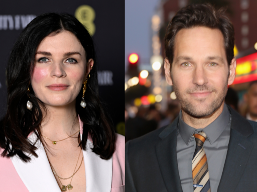 Aisling Bea announces pregnancy by poking fun at Paul Rudd’s youthful looks