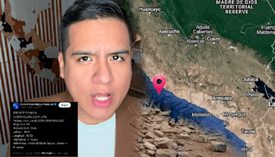 ¡Mejor que Fernando Llanos! 'El chico de las noticias' es elogiado por TikTok en madrugada tras sismo en Arequipa