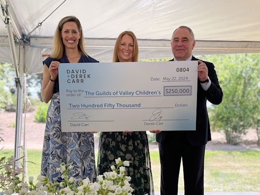 Derek and David Carr donate $250K to Valley Children's Hospital