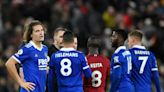 Liverpool 2-1 Leicester: Wout Faes scores two own goals at Anfield as Cody Gakpo watches on