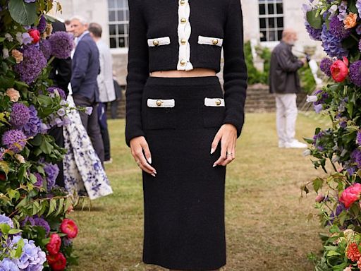 Christian and Geri Horner put on a united front at Goodwood Festival