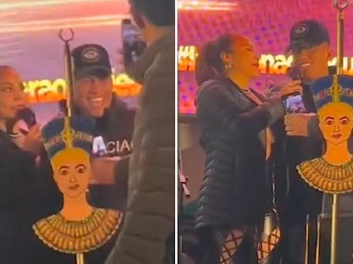 Sin equipo y tras escándalos, Christian Cueva reaparece en fiesta chicha: "Gente sufrida"