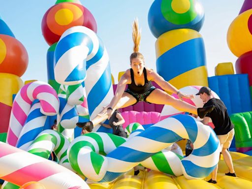 World’s largest bounce house now in Cleveland