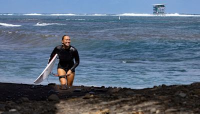 Surfing-Reigning champion Moore just 'stoked' to be a surfer after epic day in Tahiti
