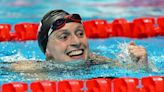 Katie Ledecky breaks Michael Phelps record at Golden Goggles