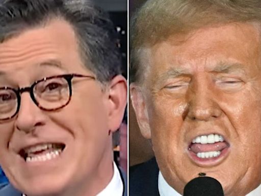 'More Proof': Stephen Colbert Spots Major Trump 'Cognitive' Warning Signs