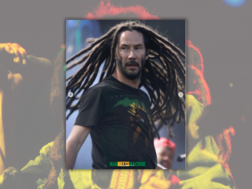 About the Rumor Keanu Reeves is Wearing Dreadlocks to Play Bob Marley in New Movie