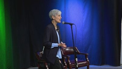 Presidential candidate Jill Stein in Portland Saturday