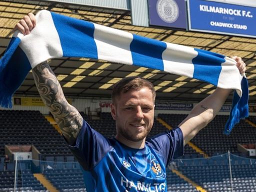 New Kilmarnock striker Bruce Anderson hopeful teaming up with old pals can bring success