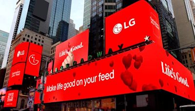 LG unveils new global campaign 'optimism your feed'