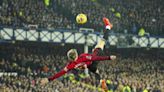 Un gol de Garnacho fue elegido como el mejor de la Premier League