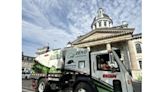 Broom Bear sweeps its way through Kingston streets