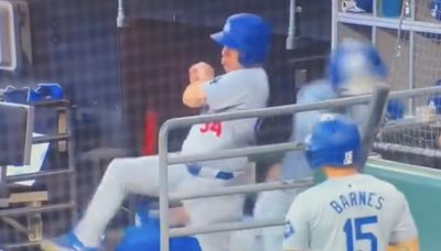 Shohei Ohtani saved from line drive to the face by Dodgers ball boy’s catch of the year