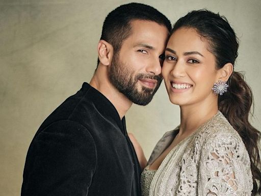 Shahid Kapoor's note for wife Mira after her skincare launch: Proud of you baby