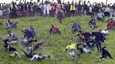 Chasing cheese wheels or lugging sacks of wool, U.K. competitors embrace quirky extreme races