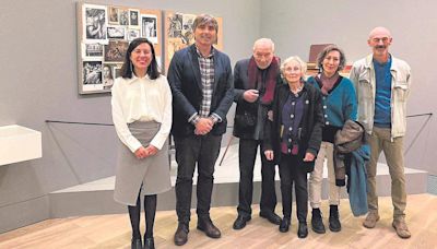 Luis Fernández recibe la visita más especial en el Bellas Artes