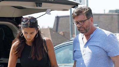 Nick Knowles, 61, and fiancée Katie Dadzie, 33, go on low-key outing